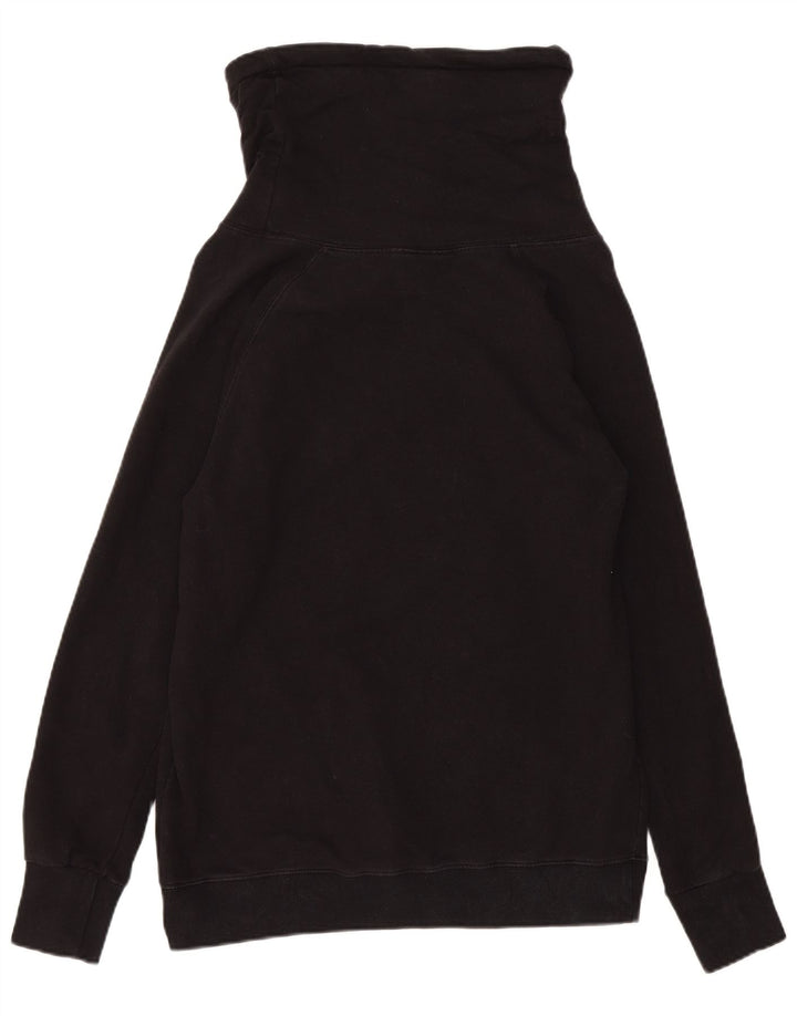 Suéter feminino CONVERSE Longline gráfico UK 14 grande preto