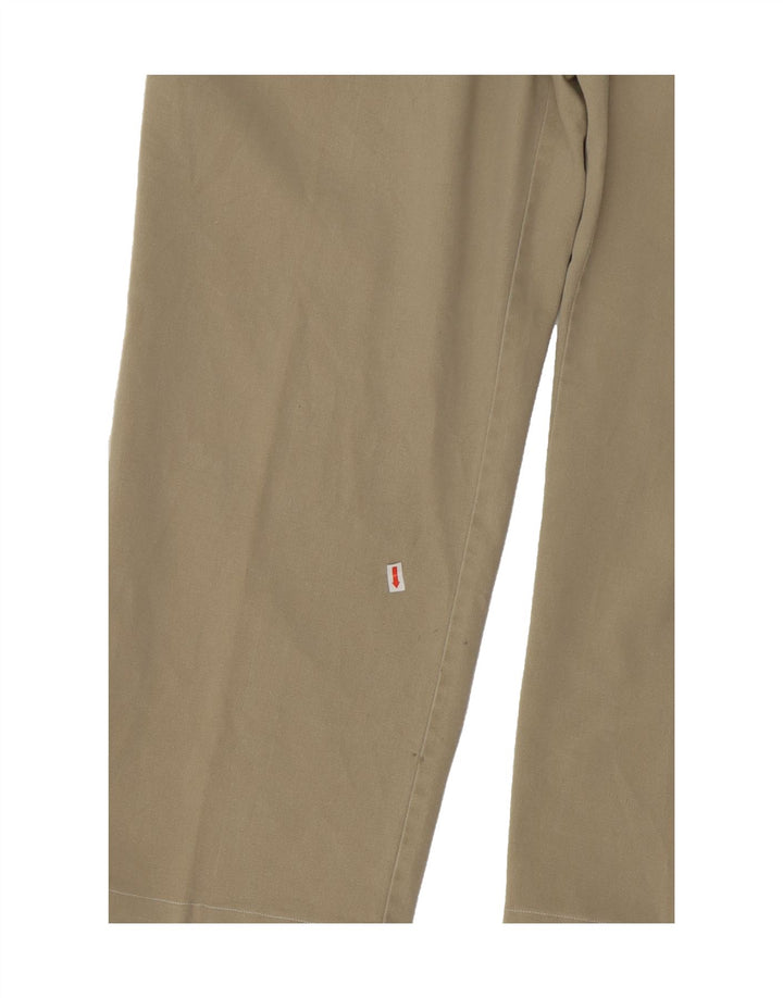 TOMMY HILFIGER Mens Pegged Casual Trousers W36 L30 Beige Vintage Tommy Hilfiger and Second-Hand Tommy Hilfiger from Messina Hembry 