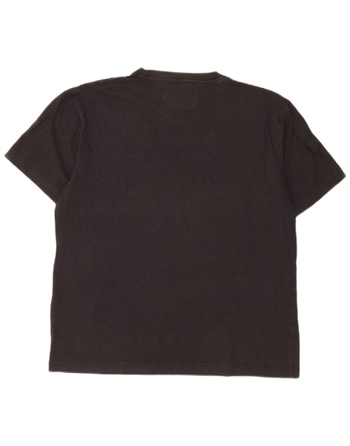 Camiseta masculina Champion grande algodão preto