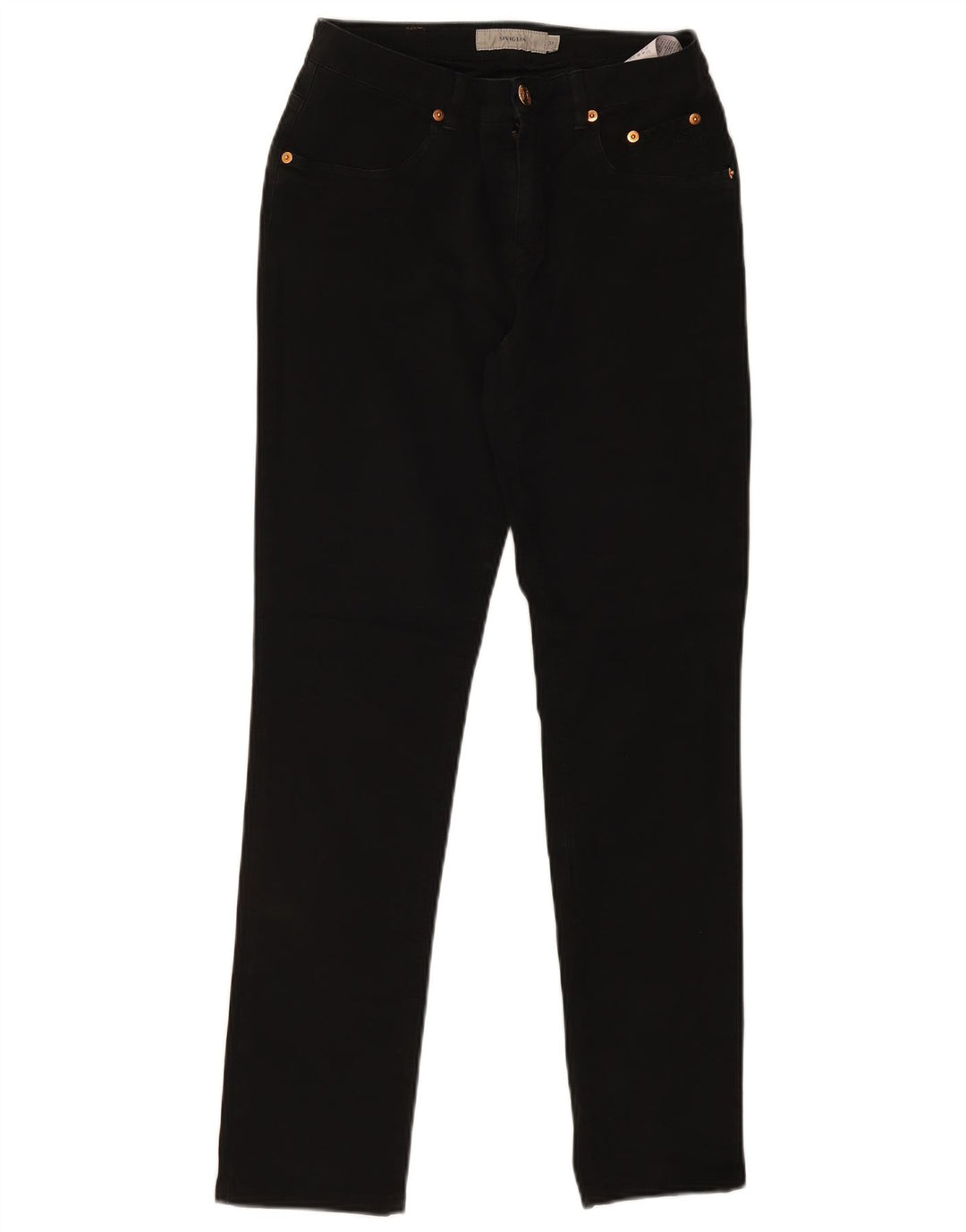 SIVIGLIA Jeans Slim Feminino W31 L30 Algodão Preto