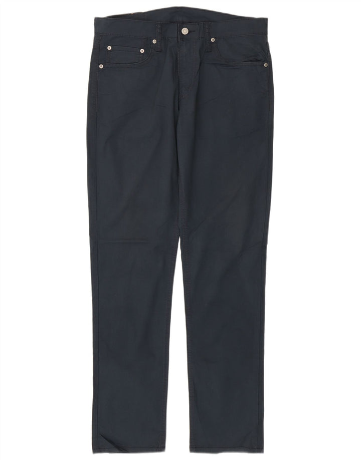 Levi's Masculino 511 Slim Jeans W32 L32 Azul Marinho Algodão