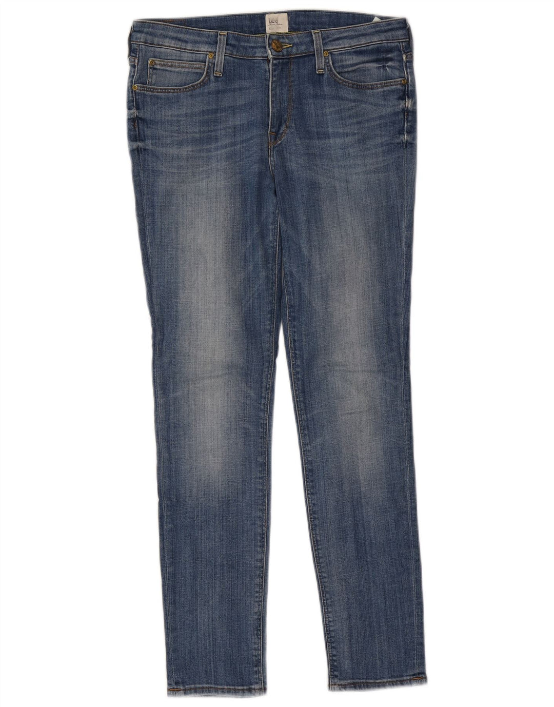 Calça Jeans LEE Feminina Scarlett Slim W30 L28 Azul Algodão