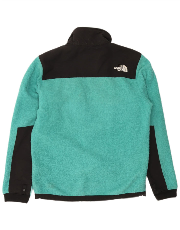 Jaqueta de lã masculina THE NORTH FACE Reino Unido 36 pequeno bloco colorido turquesa