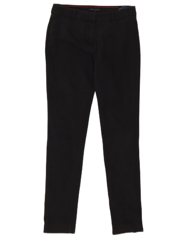 Calça feminina casual skinny Tommy Hilfiger EUA 6 médio W30 L30 azul marinho