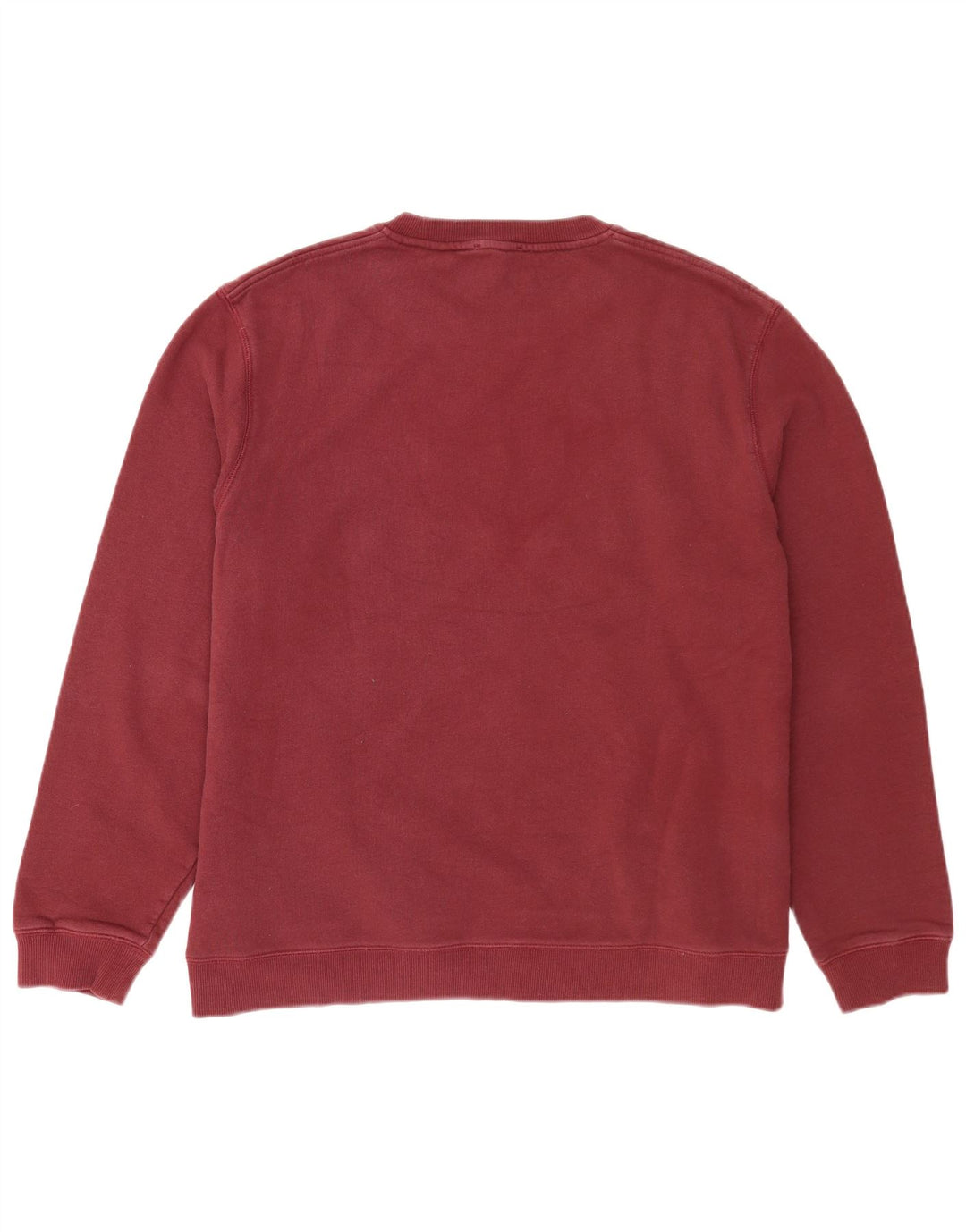 Suéter gráfico masculino Ted Baker tamanho 5 XL algodão borgonha