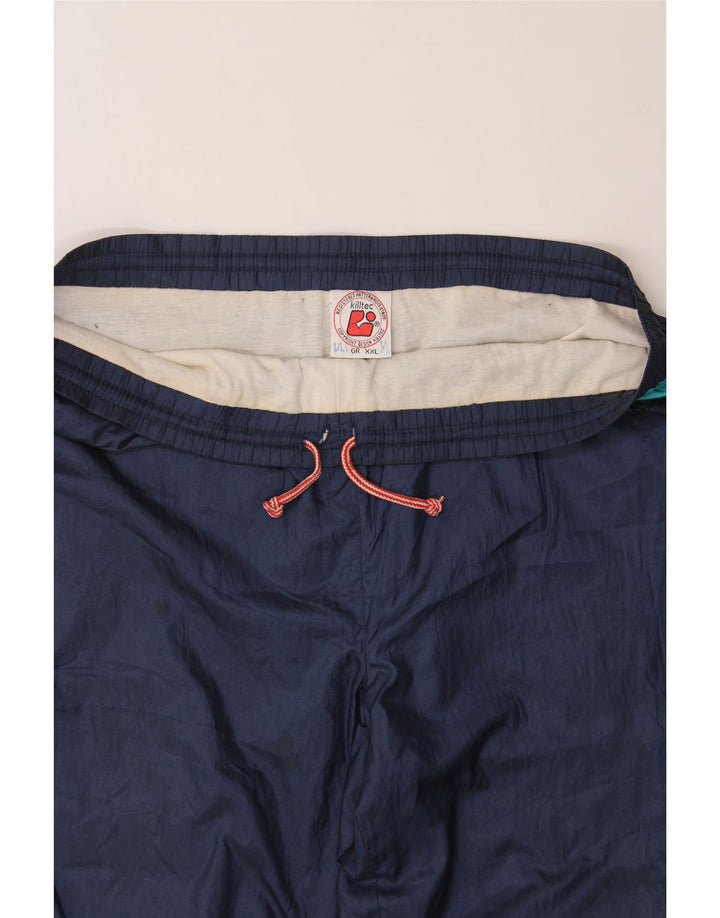 KILLTEC Mens Tracksuit Trousers Joggers 2XL  Navy Blue Polyamide Vintage Killtec and Second-Hand Killtec from Messina Hembry 