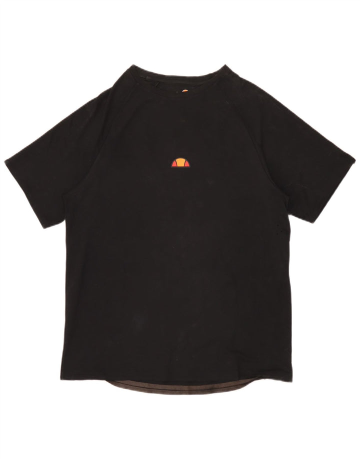 Camiseta feminina Ellesse UK 16 grande preta