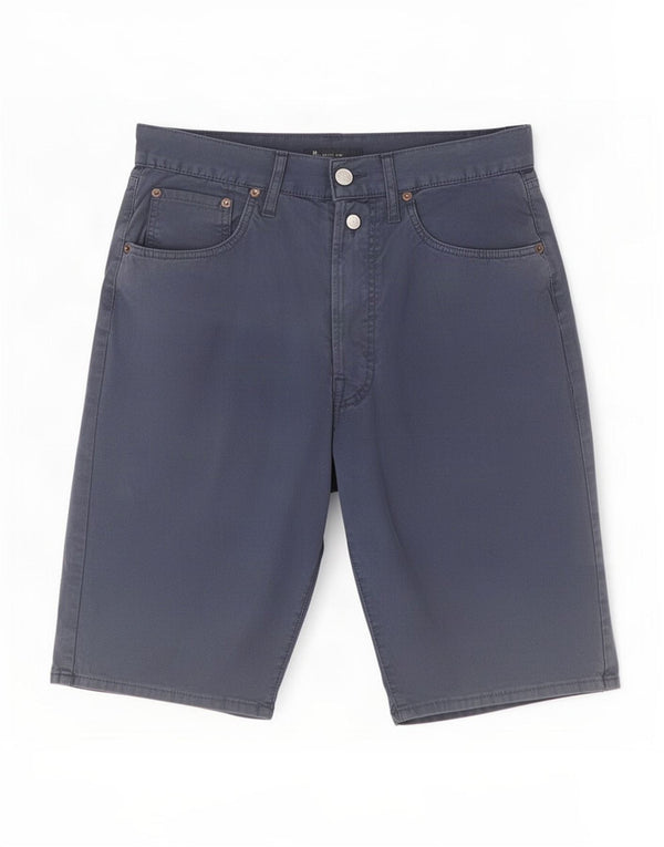 Replay Shorts masculino casual médio W32 algodão azul marinho