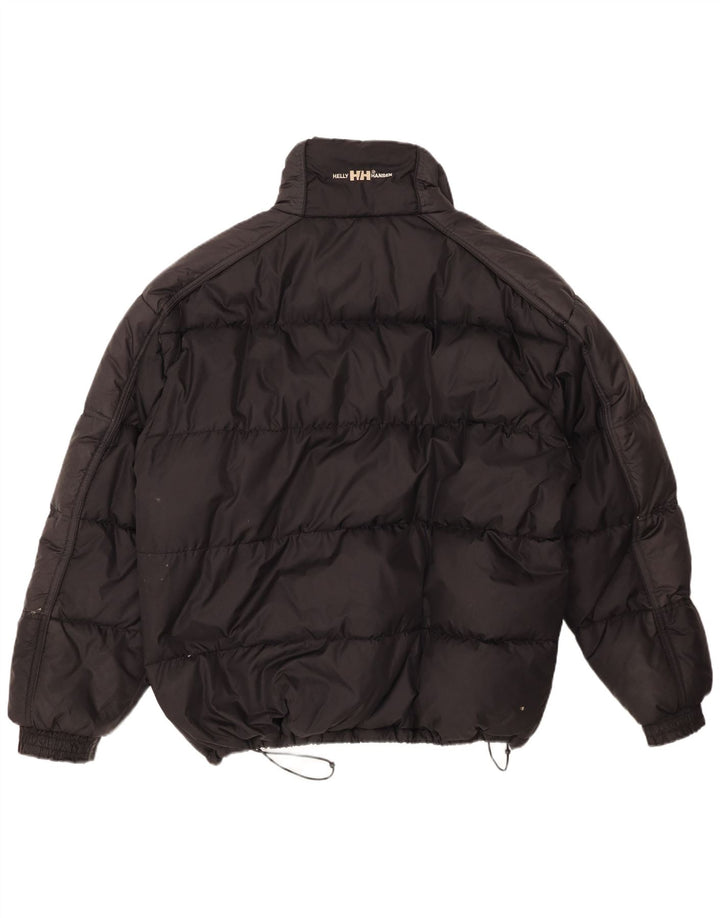 Jaqueta acolchoada masculina HELLY HANSEN Reino Unido 40 grande nylon preto