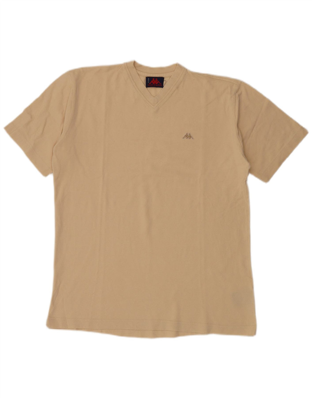 Camiseta masculina KAPPA Top grande algodão bege