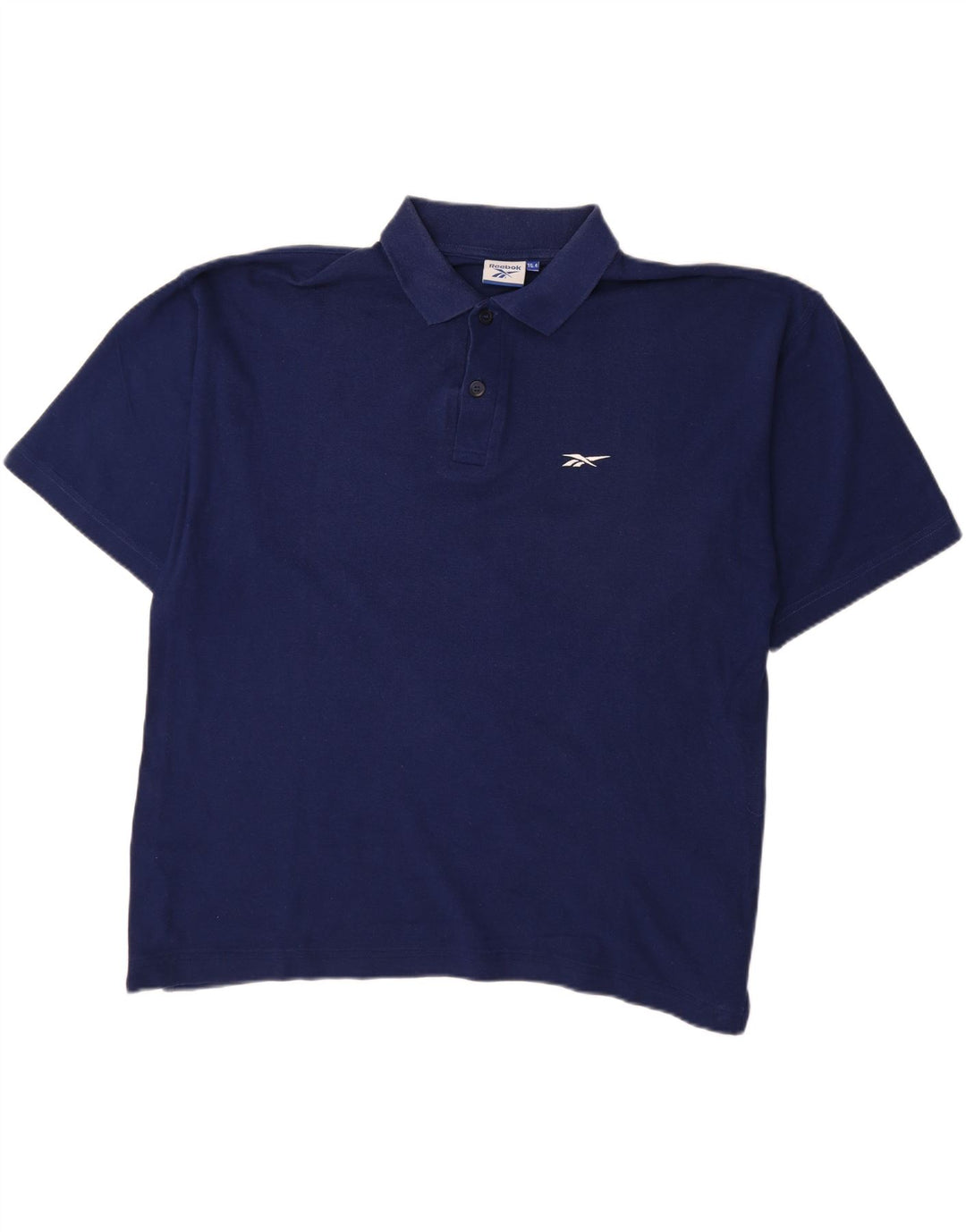 Camisa polo masculina REEBOK XL azul marinho algodão