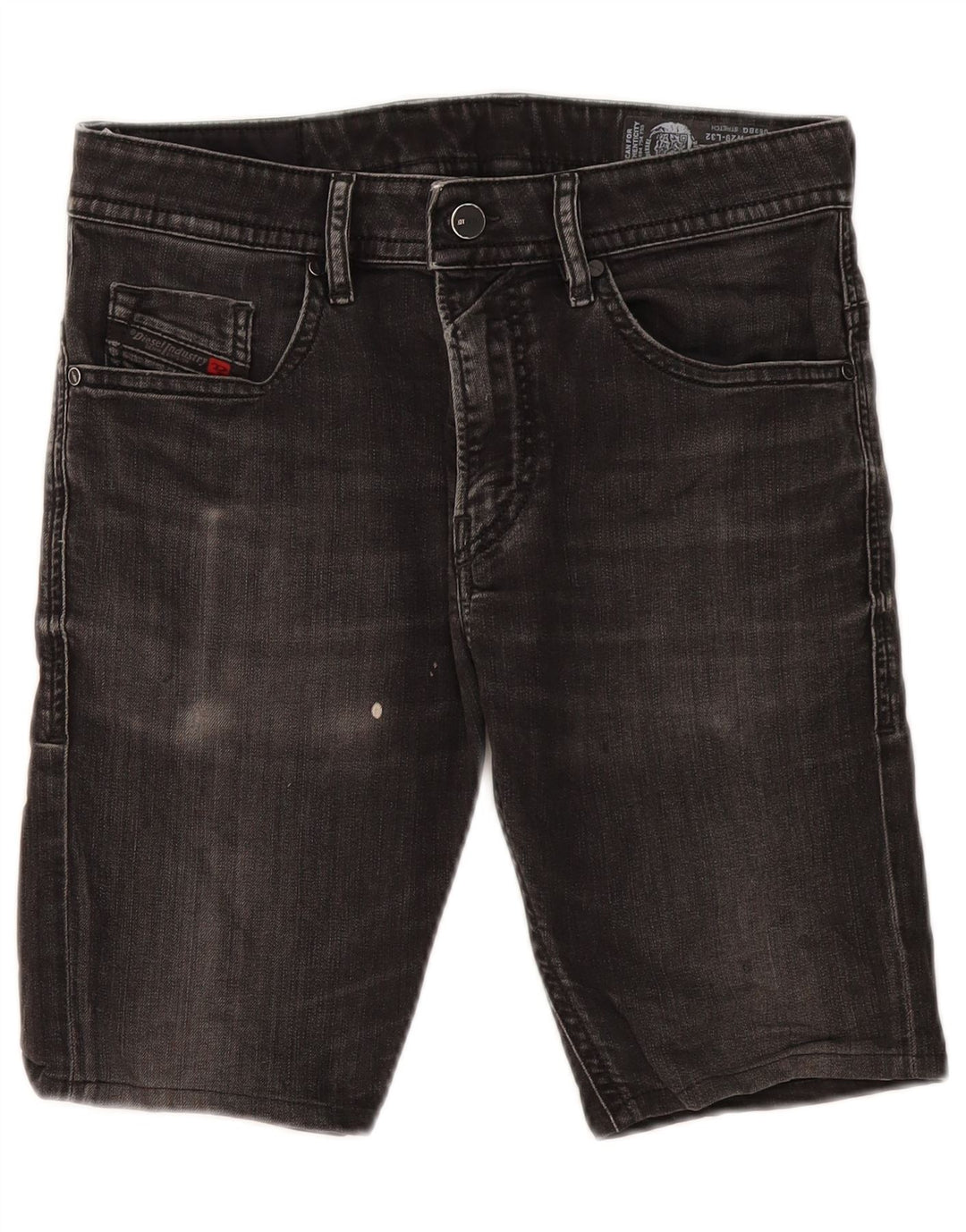 Shorts jeans masculino Diesel Thommer W29 algodão preto médio