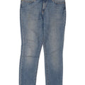 Lee Womens Elly Slim Straight Jeans W31 L29 Azul Algodão