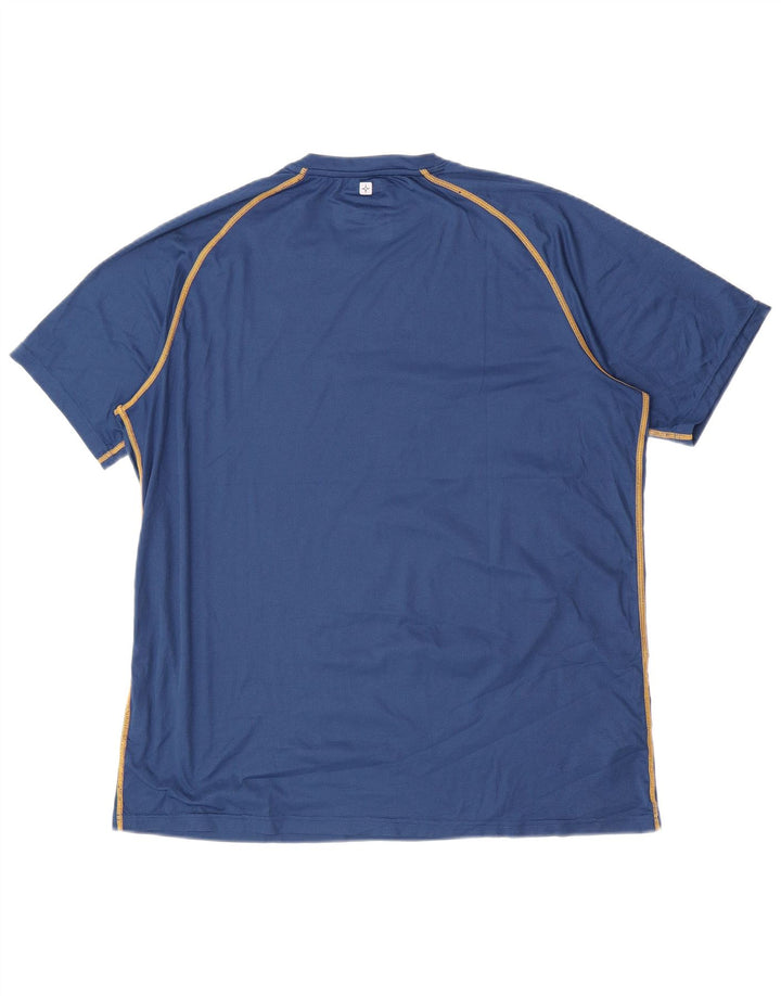 Camiseta masculina Mountain Warehouse Top 2XL poliéster azul