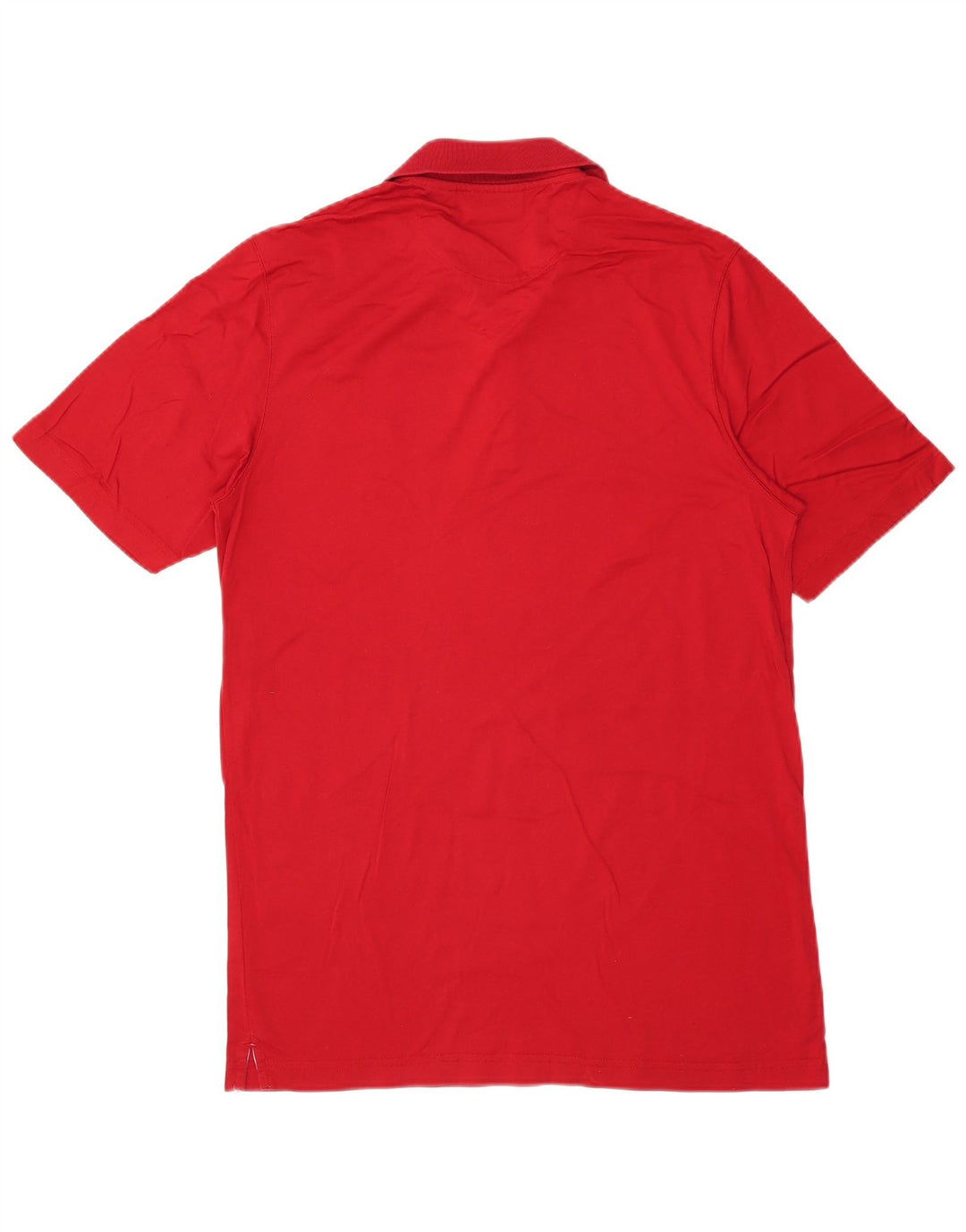Camisa polo masculina de golfe Chaps pequena de algodão vermelho