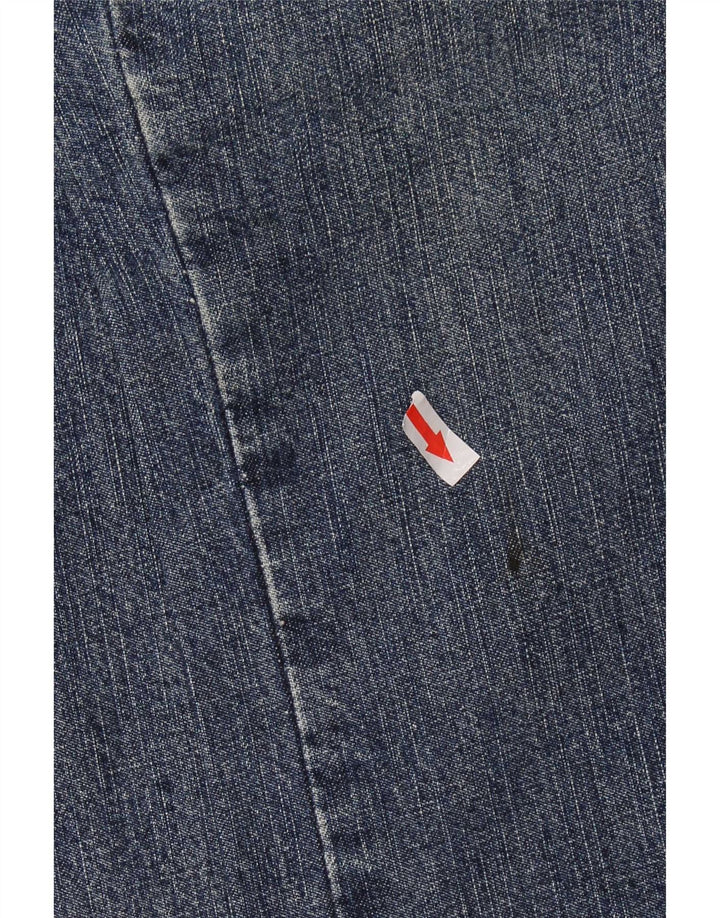 Calça jeans reta masculina Calvin Klein W34 L31 algodão azul