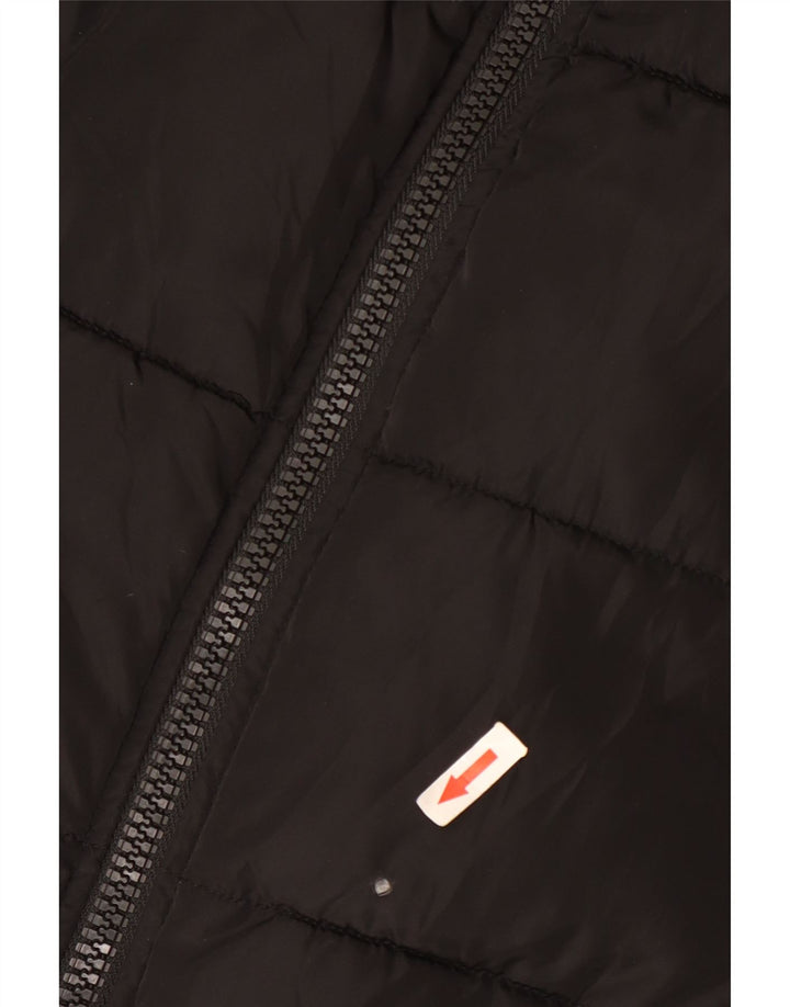 Jaqueta acolchoada masculina Diesel UK 36 pequena preta