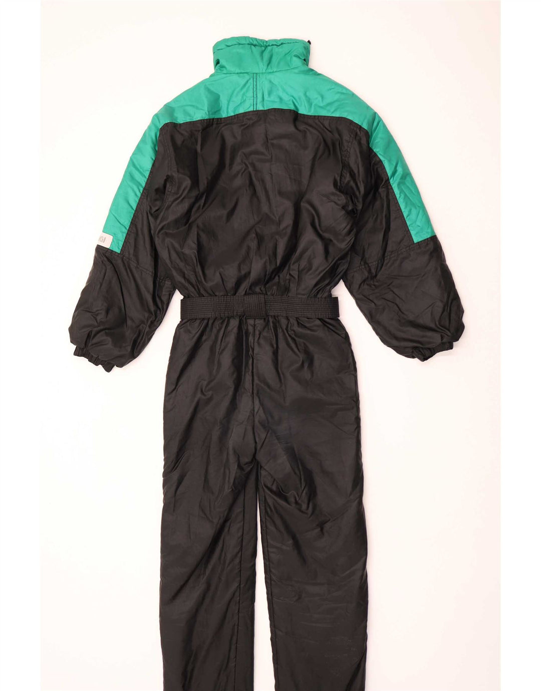 Macacão de esqui masculino Brugi UK 38 médio preto colorblock poliamida
