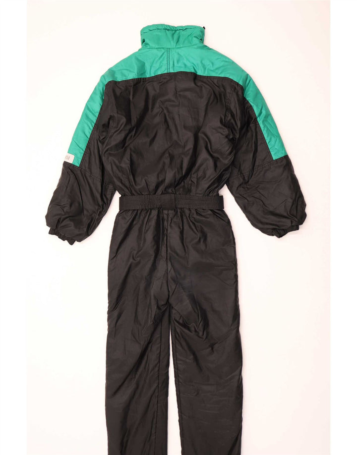 Macacão de esqui masculino Brugi UK 38 médio preto colorblock poliamida