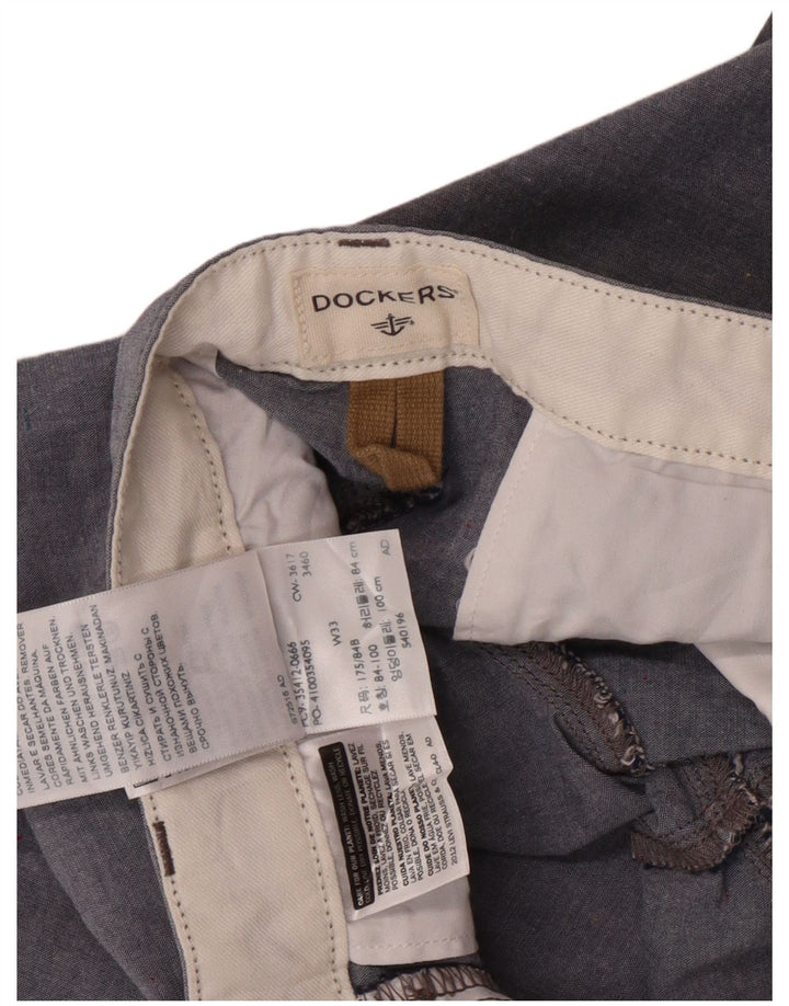 Shorts cargo masculino DOCKERS W33 algodão azul médio
