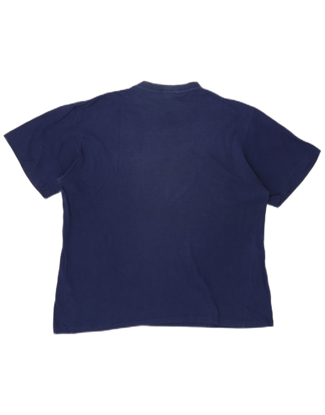 Camiseta masculina Lacoste tamanho superior 4 algodão azul médio