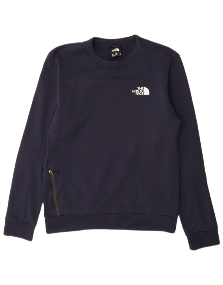 Moletom masculino The North Face pequeno poliéster azul marinho