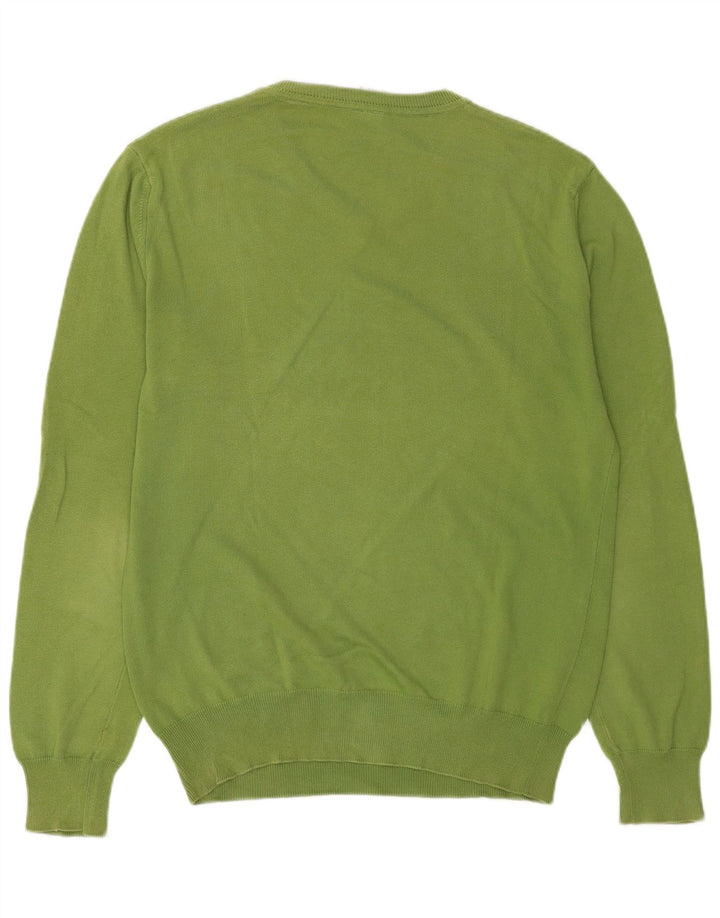 Murphy & Nye Suéter masculino Sailmakers com ajuste regular e decote em V XL verde