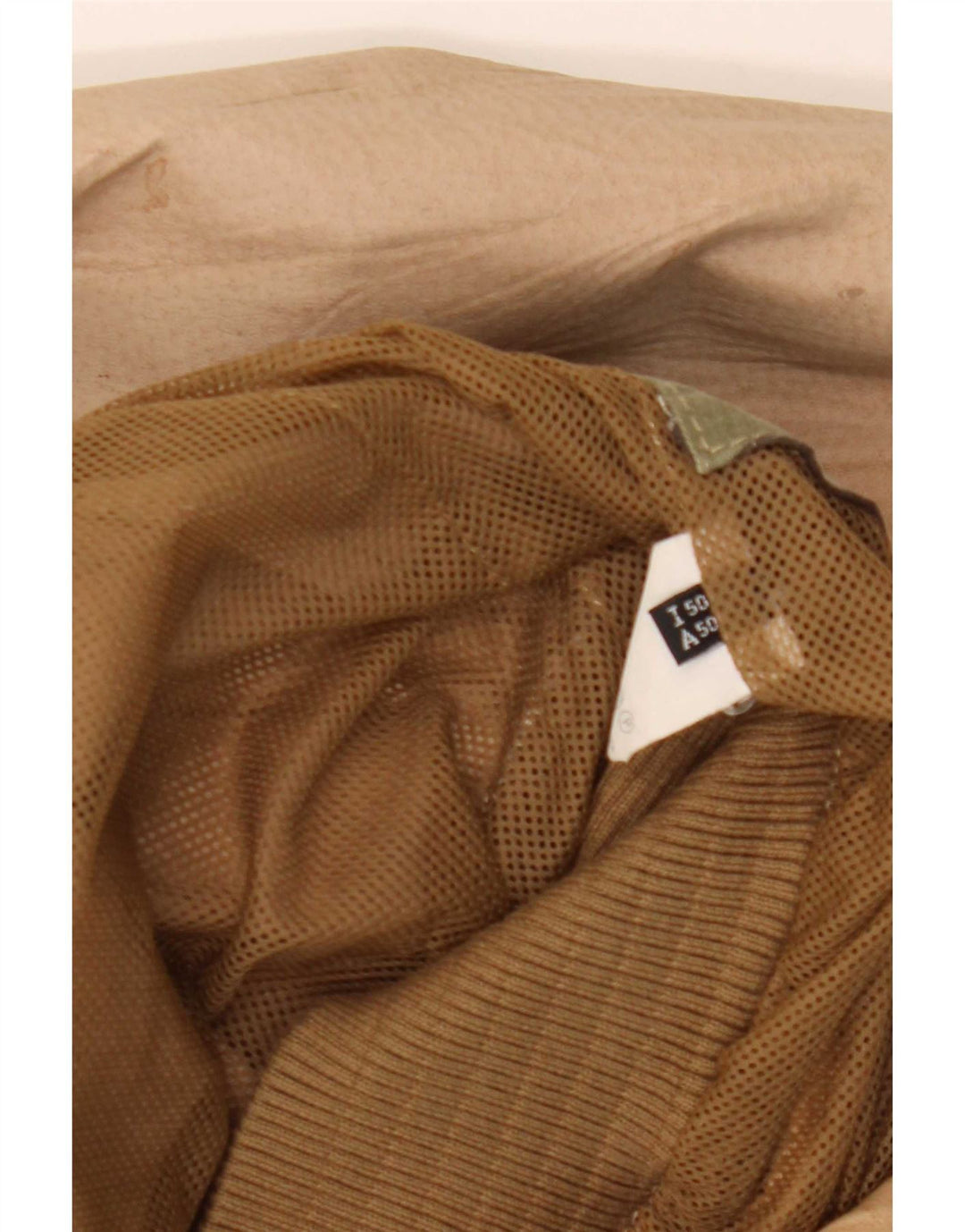 Jaqueta de couro masculina vintage IT 50 grande marrom