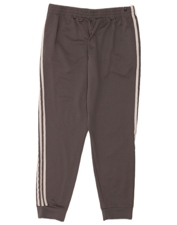 Calça de treino masculina Adidas Joggers XL cinza poliéster esportivo