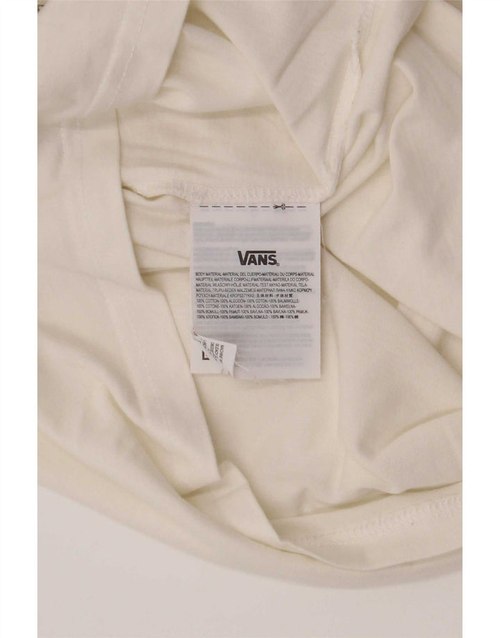 Camiseta Vans Masculina Classic Fit Graphic Top Médio Algodão Branco
