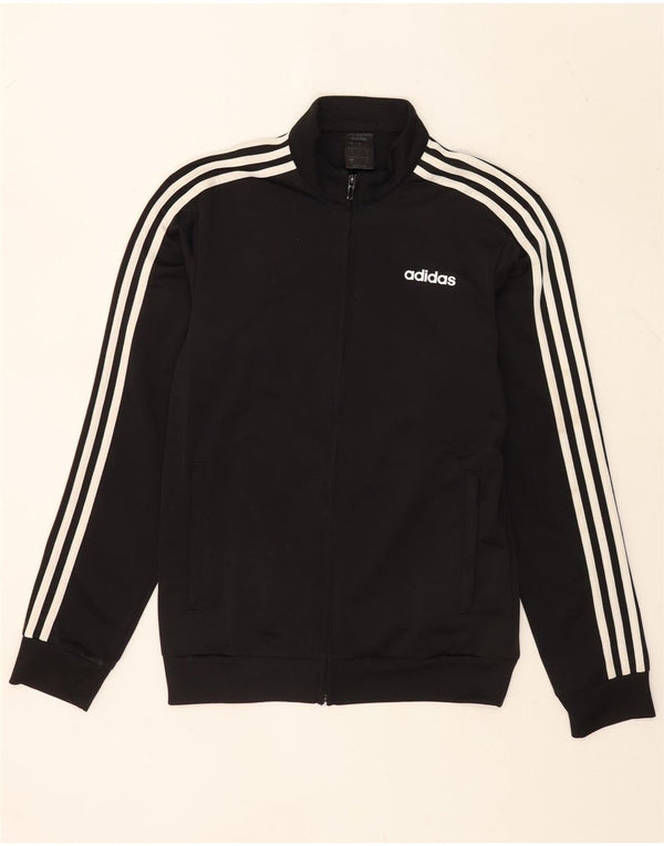 Adidas Mens Treino Top Jacket Pequeno Poliéster Preto