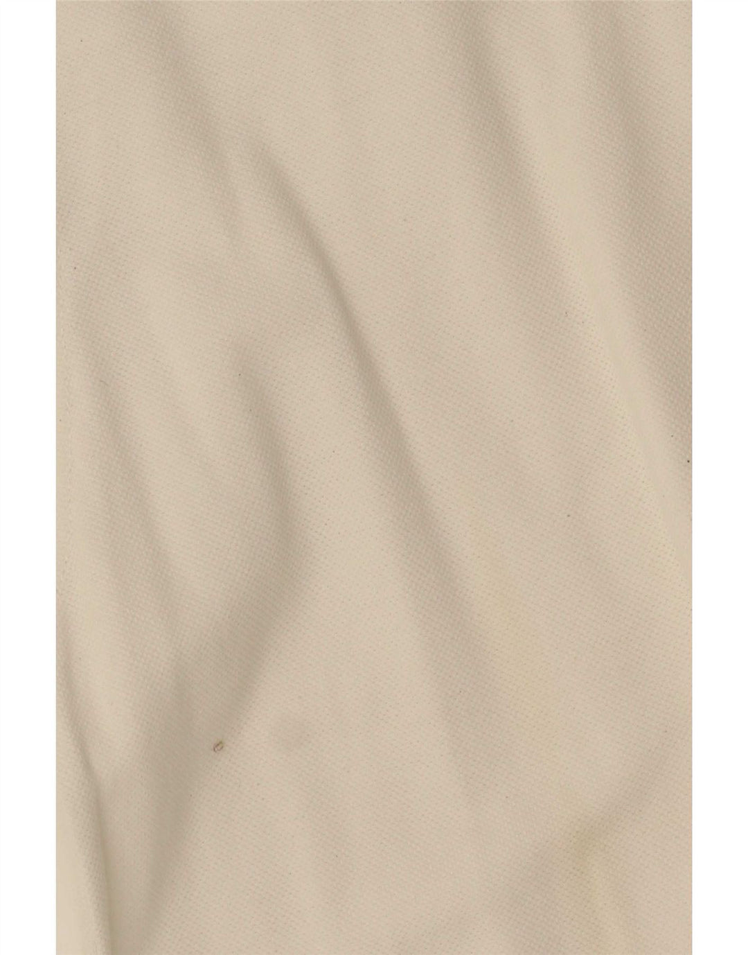 Camisa polo masculina Moschino de algodão branco médio