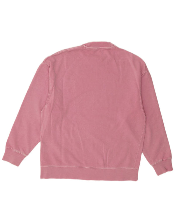 Cos Mens Loose Fit Moletom Jumper XS Algodão Rosa