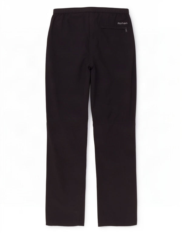 Calça chino reta masculina Rohan pequena W28 L30 azul marinho poliamida