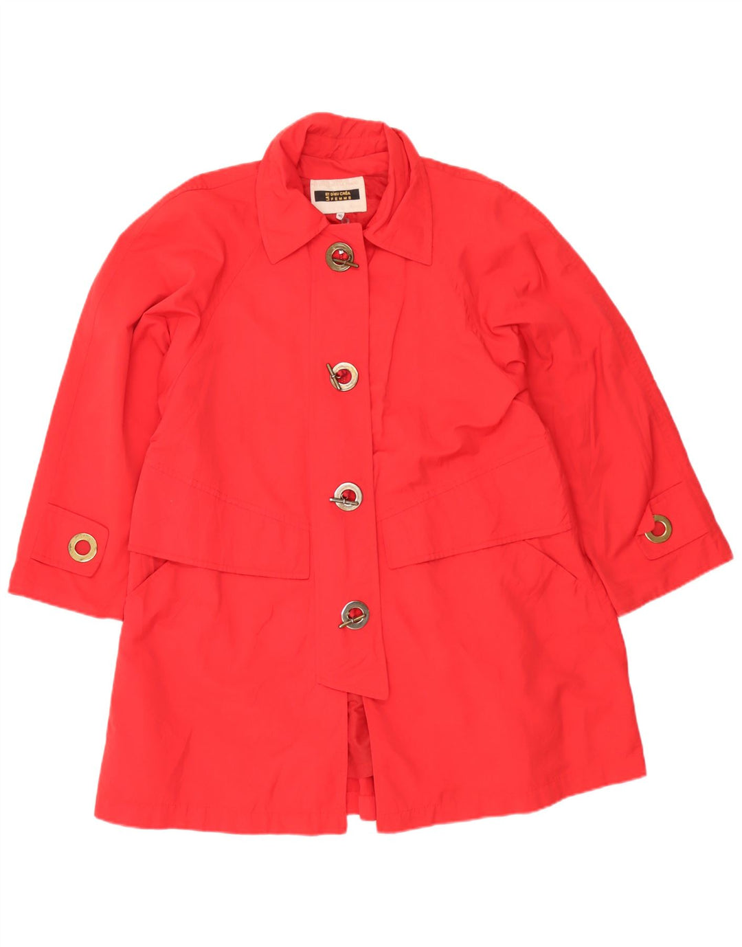 Sobretudo feminino Et Dieu Crea La Femme EU 40 poliéster vermelho médio