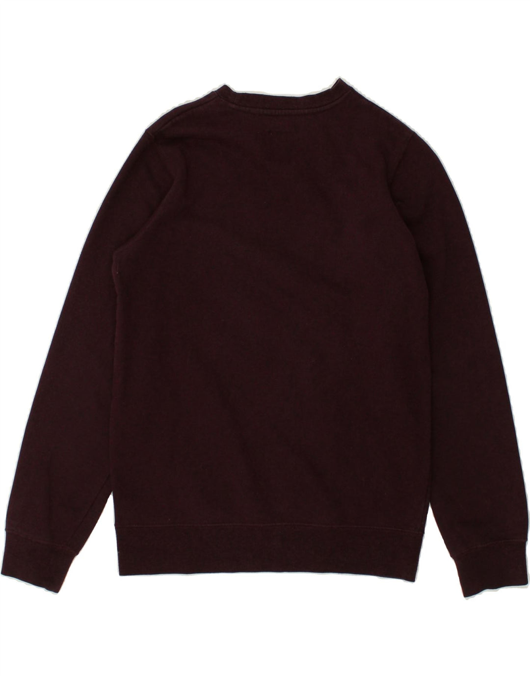 DICKIES Womens Graphic Sweatshirt Jumper UK 6 XS Burgundy Cotton Vintage Dickies and Second-Hand Dickies from Messina Hembry 
