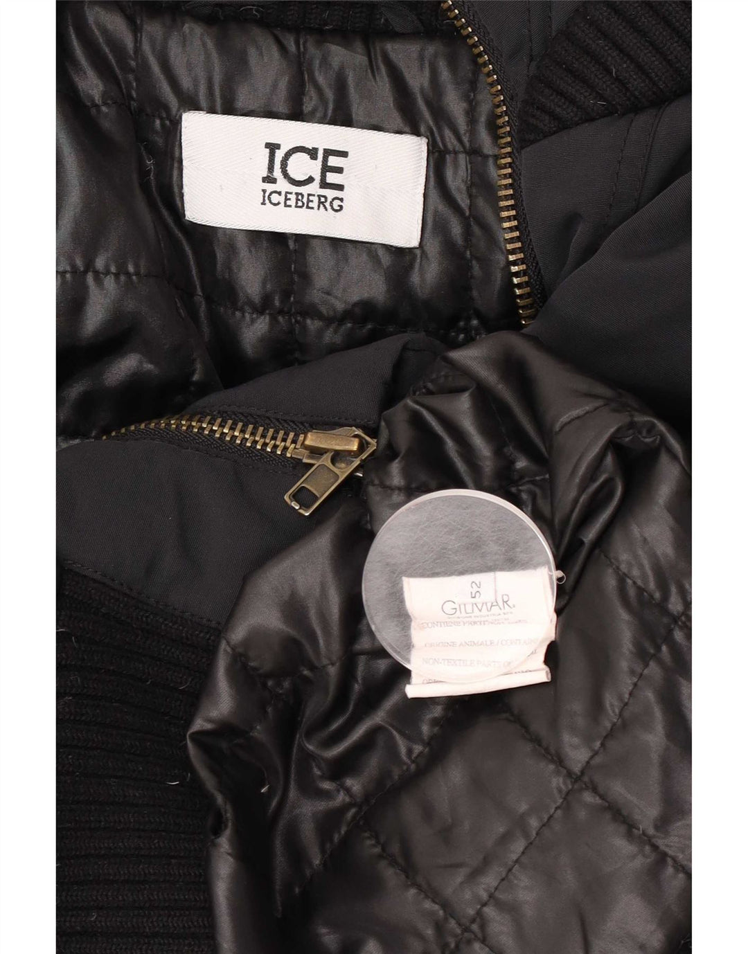 Jaqueta Acolchoada Feminina Iceberg IT 52 2XL Preta