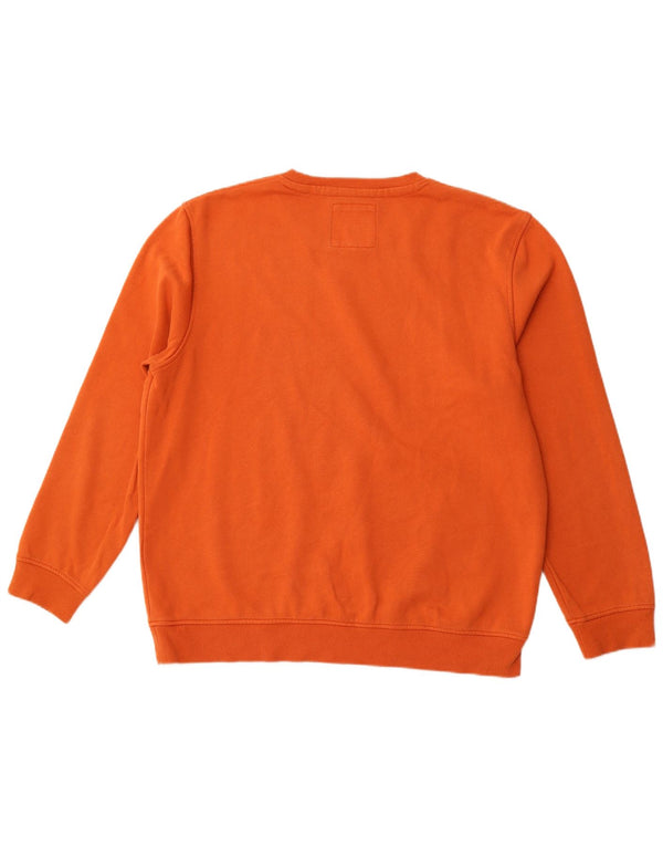 CREW CLOTHING Moletom masculino Jumper 2XL Algodão Laranja