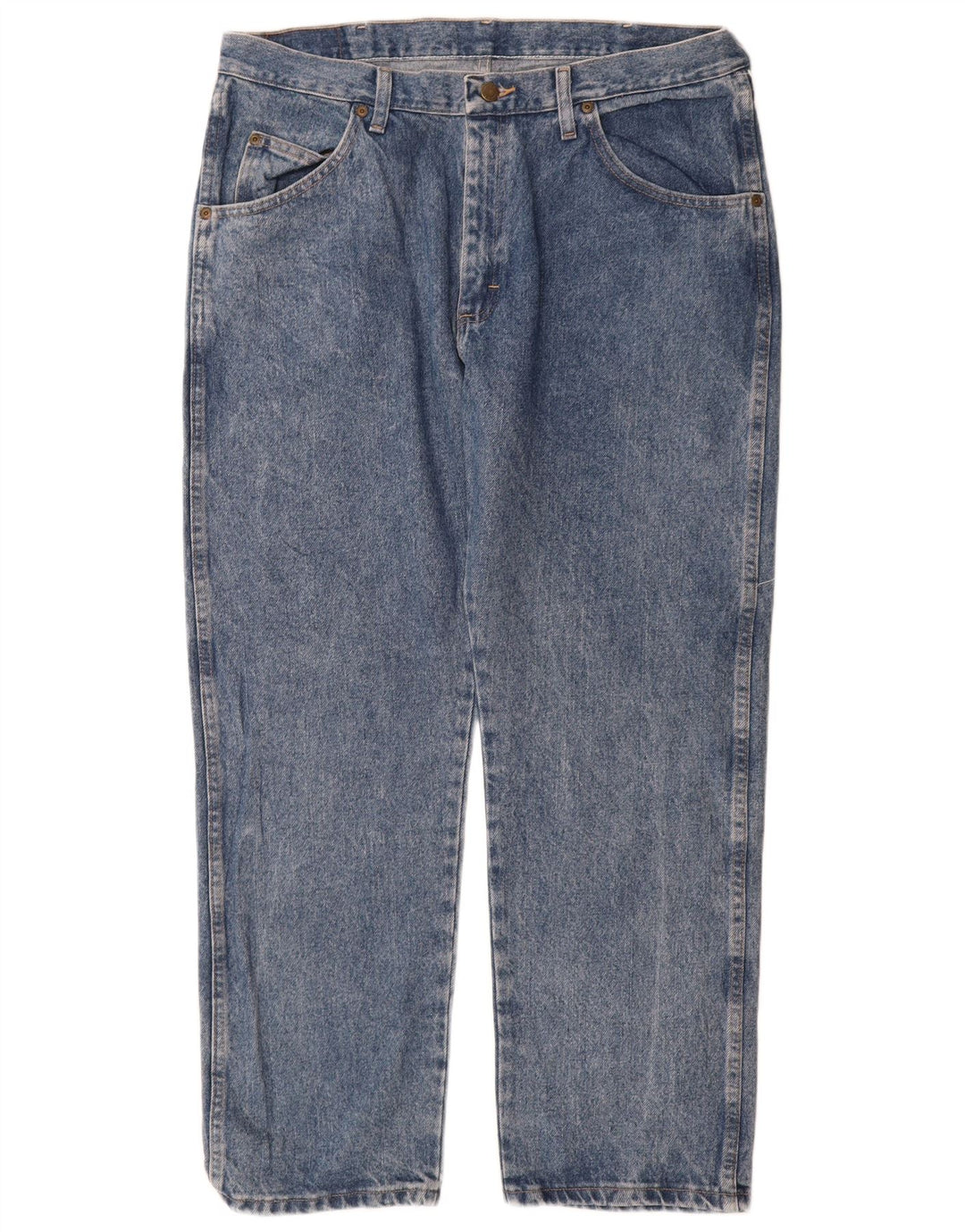 Wrangler Masculino Regular Fit Jeans Reta W36 L29 Azul