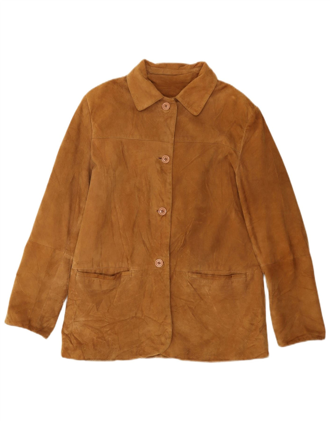 Jaqueta feminina de camurça Conbipel IT 44 médio bege