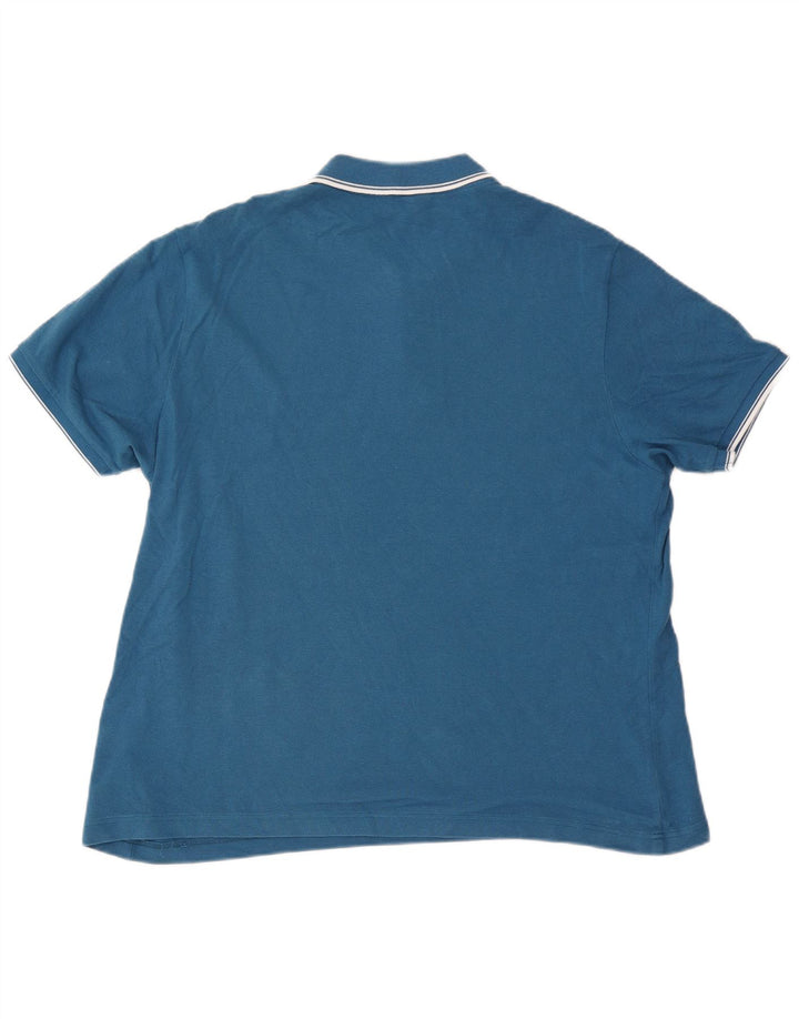 Camisa polo masculina Ben Sherman XL algodão azul