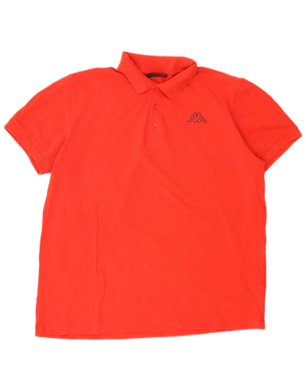 Camisa polo masculina KAPPA 2XL algodão vermelho