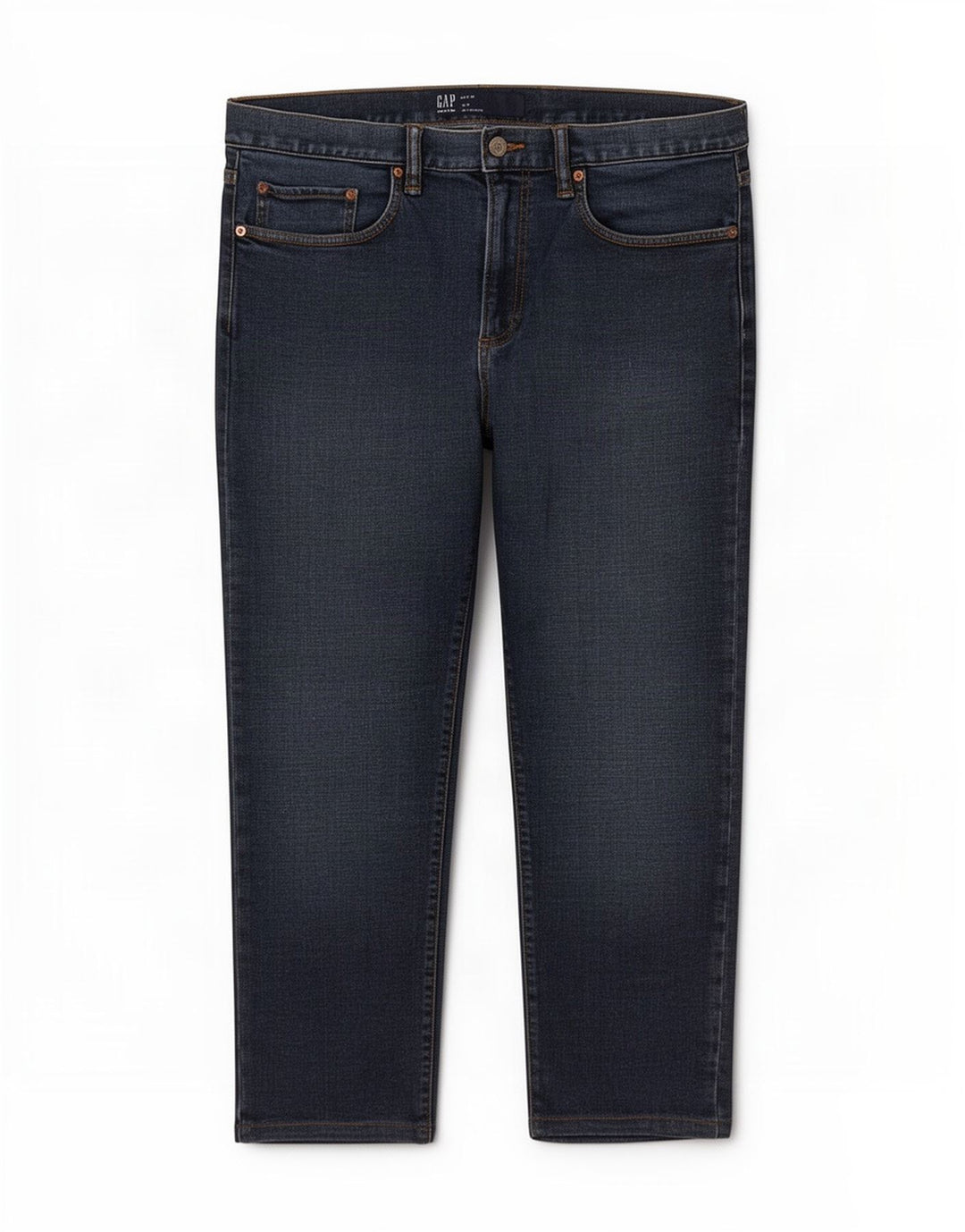 Gap Mens Slim Jeans W36 L27 Azul Marinho Algodão