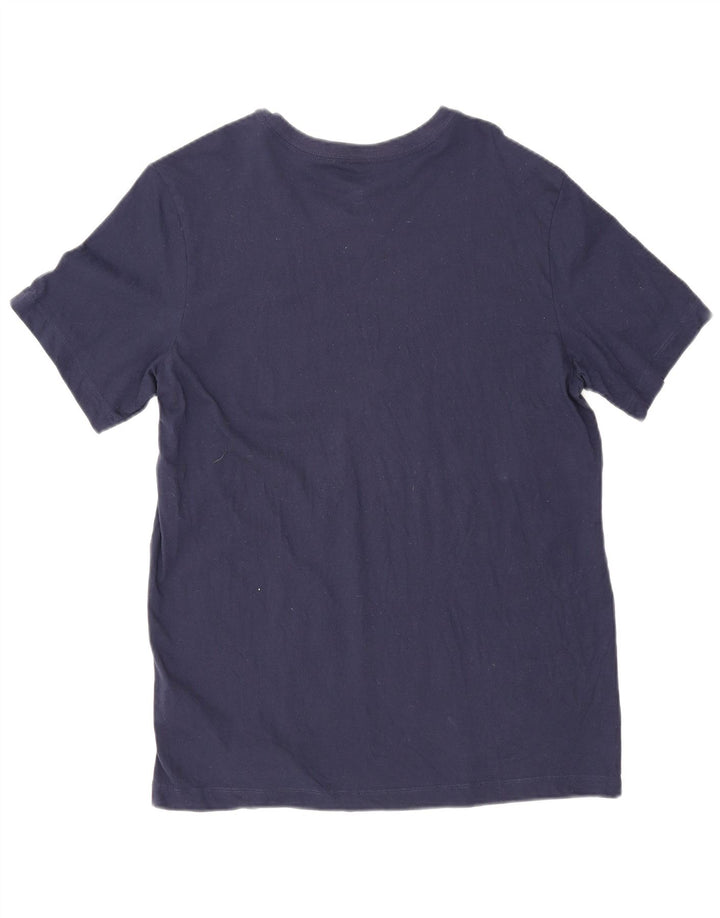 Camiseta masculina Nike grande algodão azul marinho