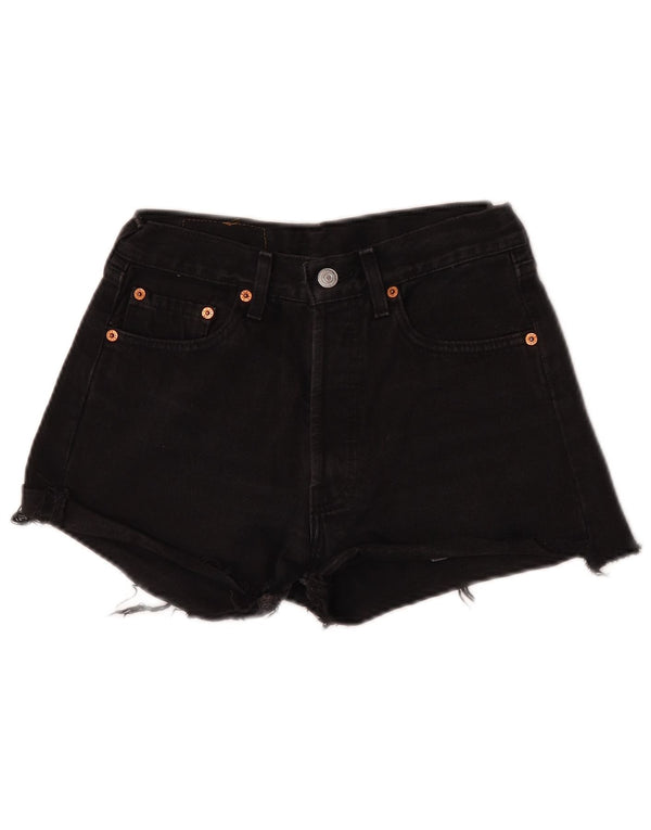 Shorts jeans feminino Levi's 501 W28 médio preto