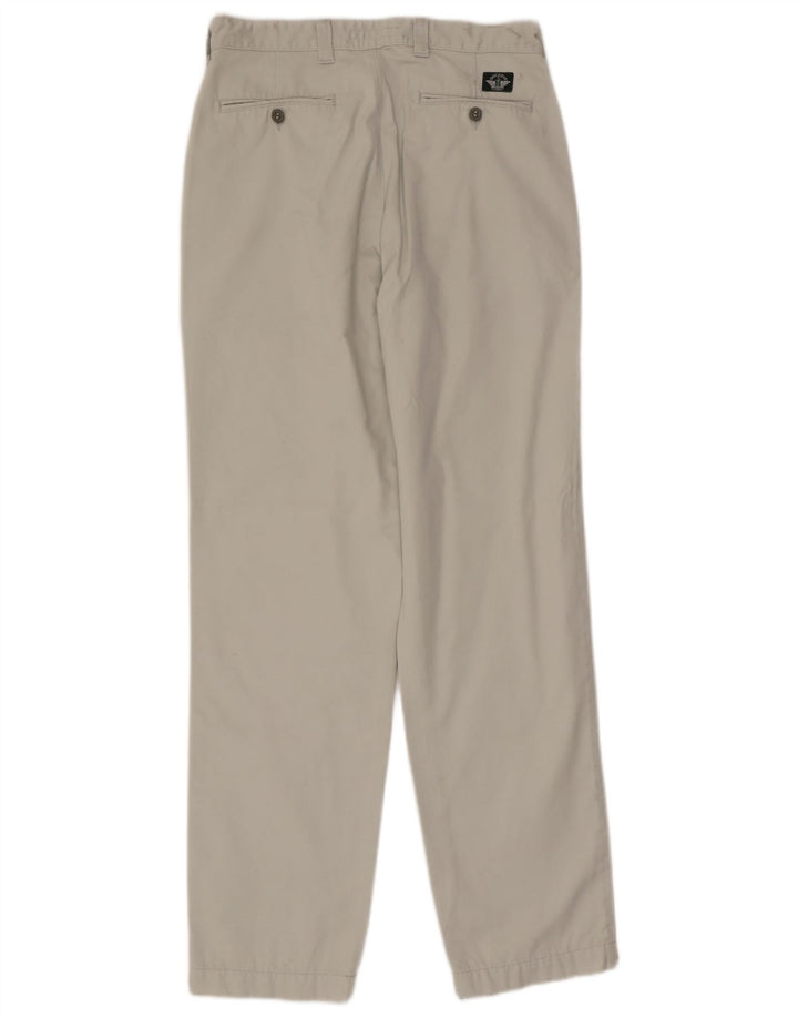 Calça jeans masculina Dockers cáqui reta W32 L34 cinza