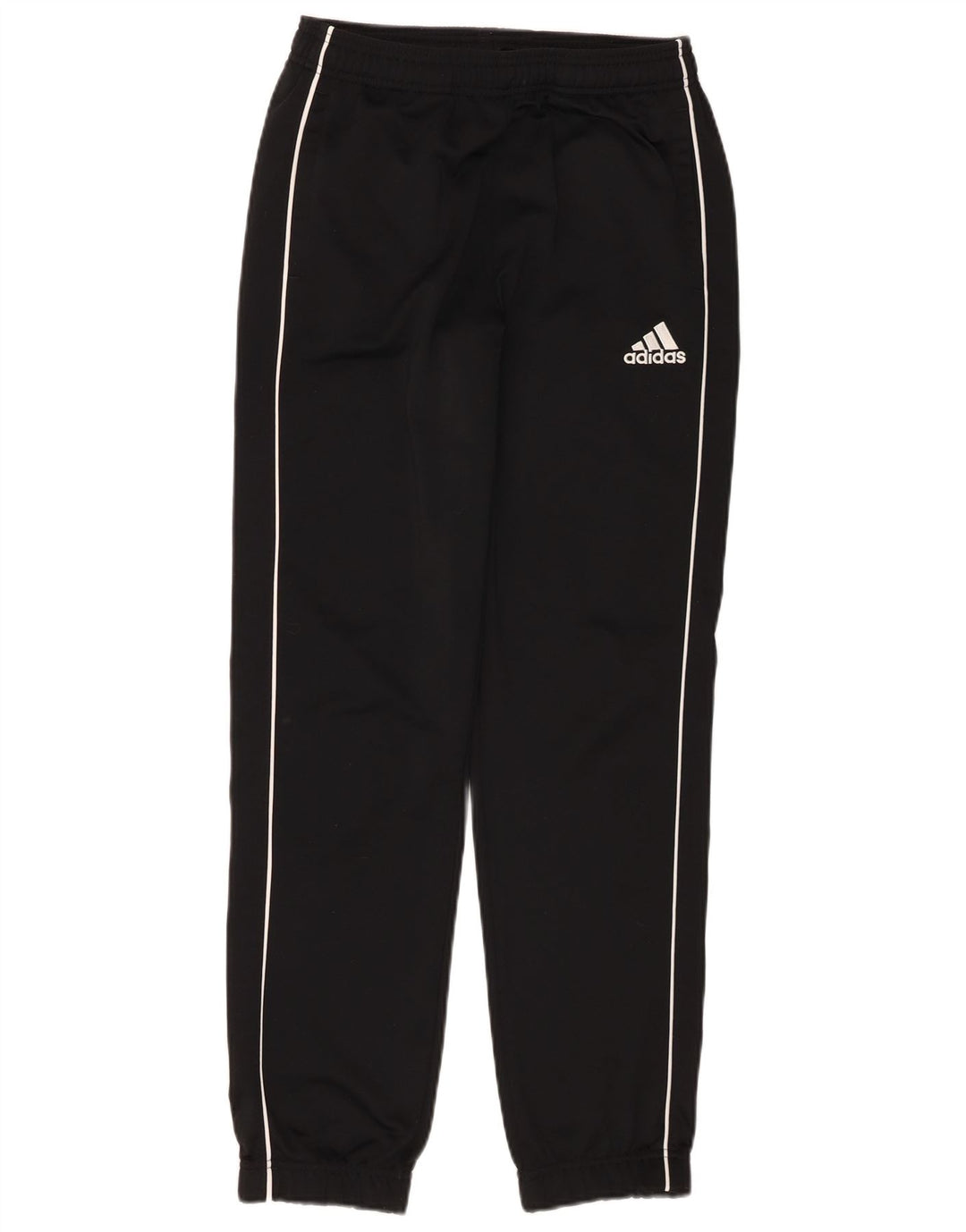 Adidas meninos calças de treino joggers 13-14 anos preto poliéster