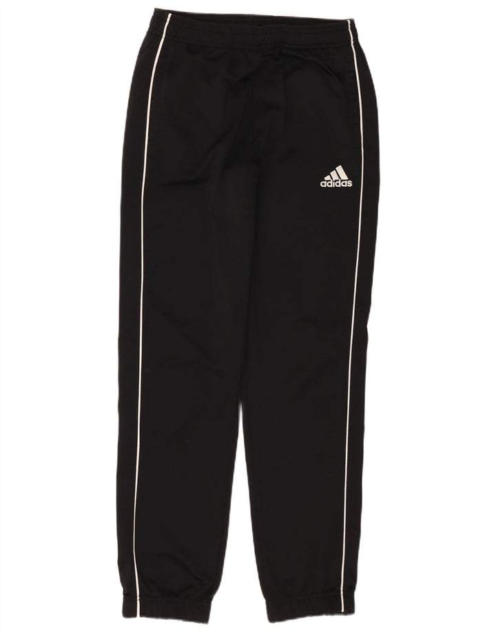Adidas meninos calças de treino joggers 13-14 anos preto poliéster