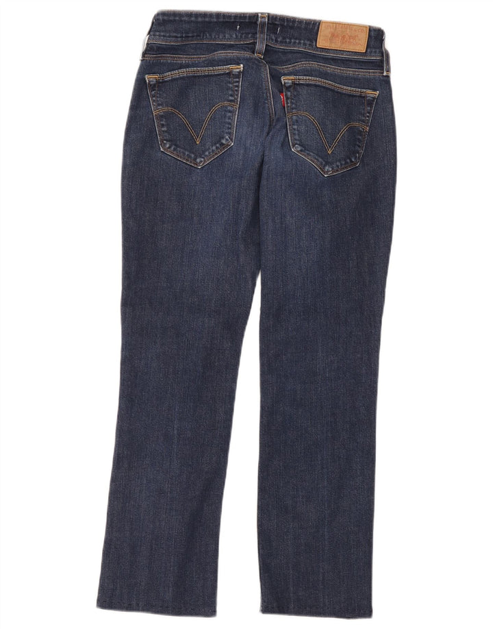 Calça jeans feminina Levi's 470 Straight W26 L26 azul