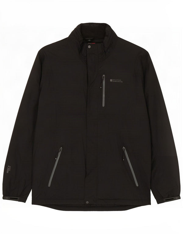 Mountain Warehouse Mens Rain Jacket UK 42 XL Poliéster Preto